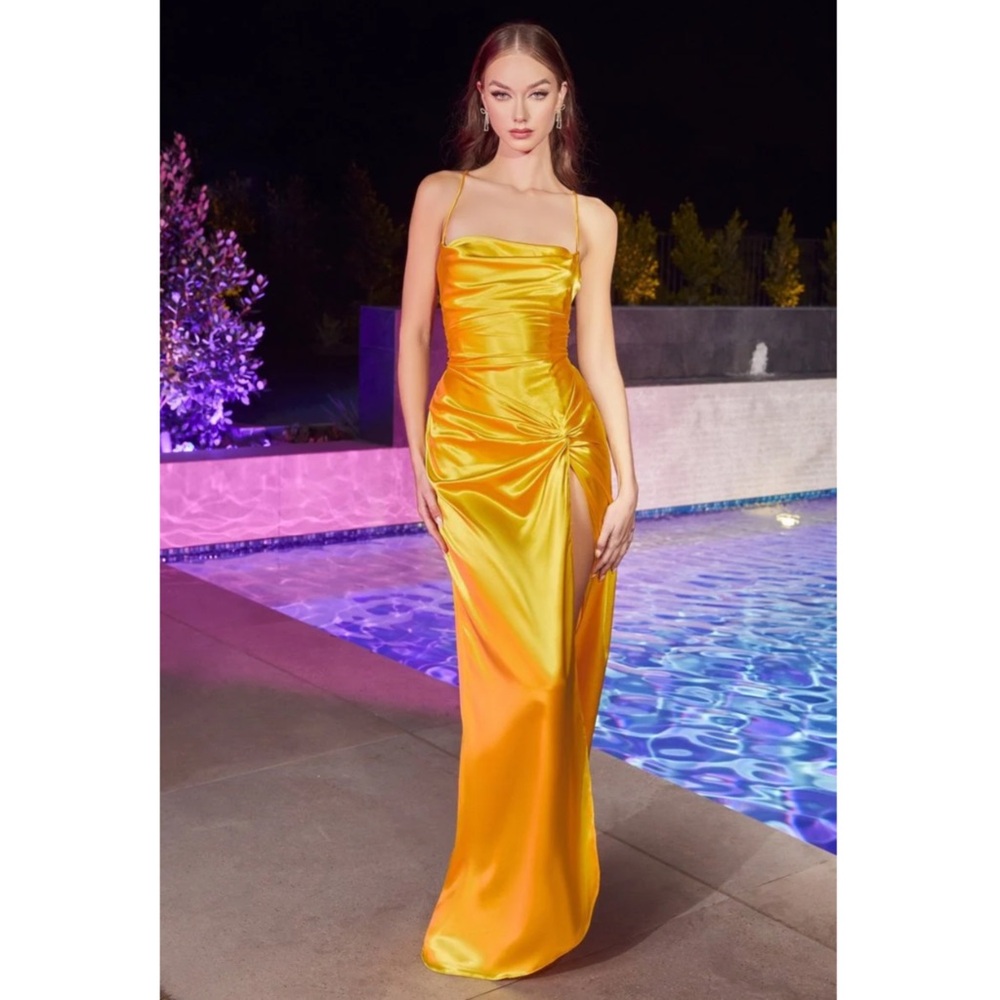 Ladivine Strappy Yellow Dress